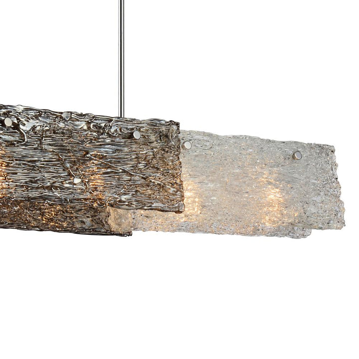 Wilma 6 Light Down Chandelier With Chrome Finish