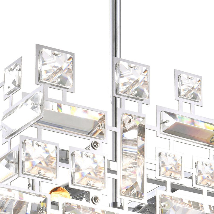 Arley 1 Light Mini Chandelier With Chrome Finish