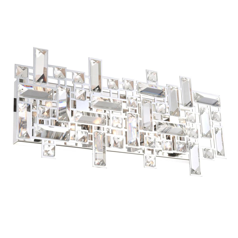 Arley 4 Light Vanity Light With Chrome Finish
