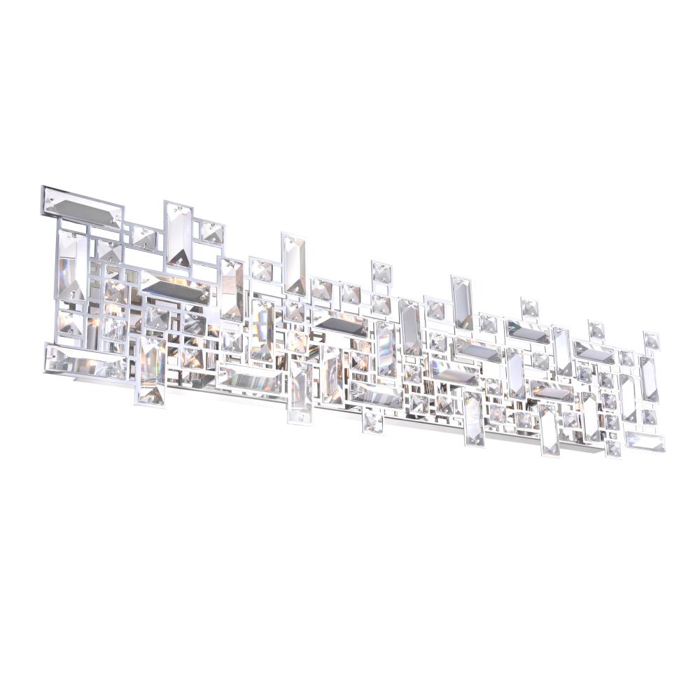 Arley 8 Light Vanity Light With Chrome Finish