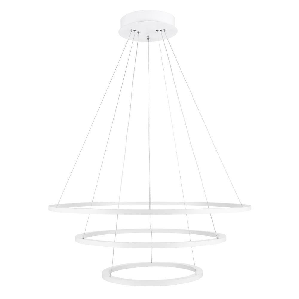 Chalice LED Chandelier With White Finish