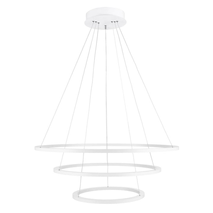 Chalice LED Chandelier With White Finish
