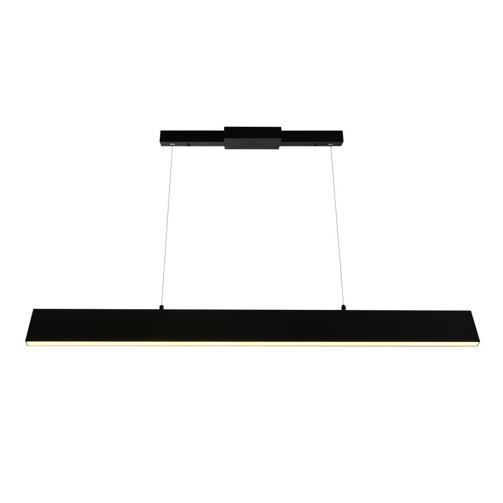 Krista LED Chandelier With Satin Black Finish