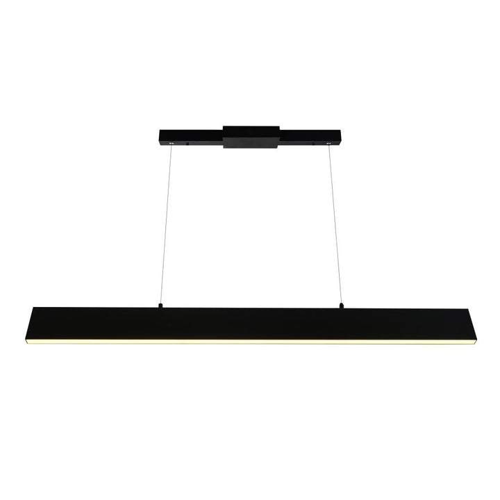 Krista LED Chandelier With Satin Black Finish