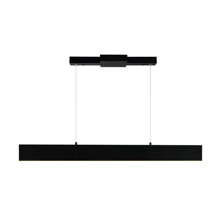 Krista LED Chandelier With Satin Black Finish