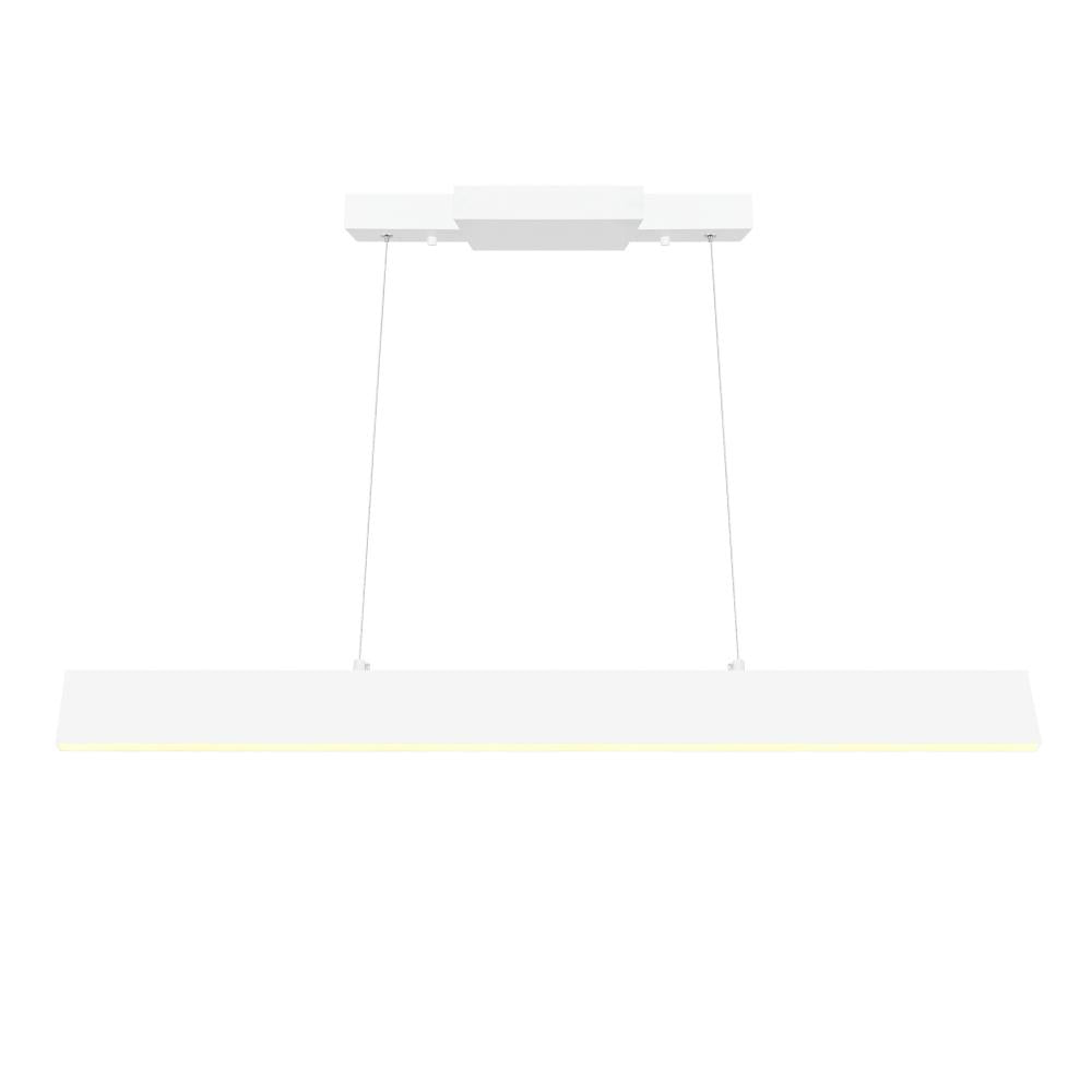 Krista LED Chandelier With Satin White Finish