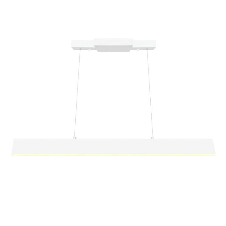 Krista LED Chandelier With Satin White Finish