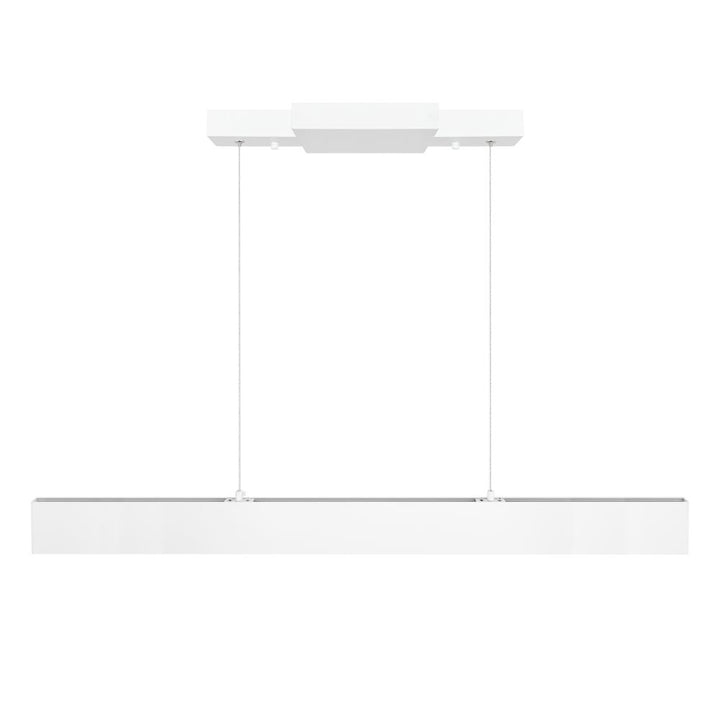 Krista LED Chandelier With Satin White Finish