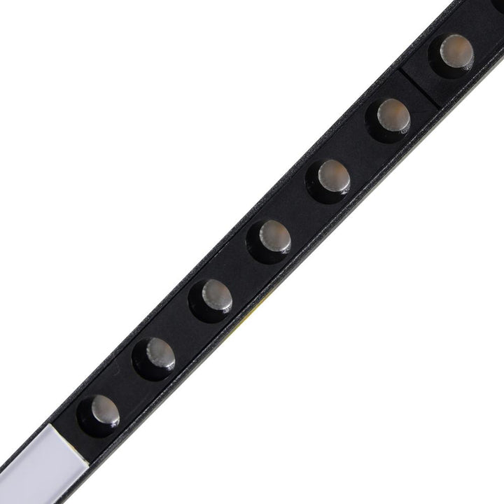 Bellagio 42 in LED Integrated Black Chandelier