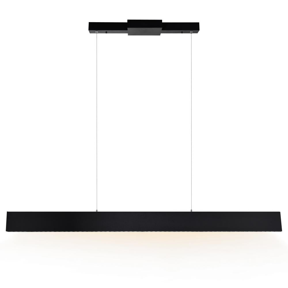 Bellagio 45 in LED Integrated Black Chandelier