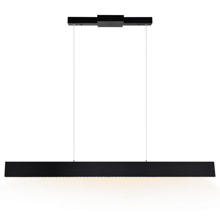 Bellagio 45 in LED Integrated Black Chandelier