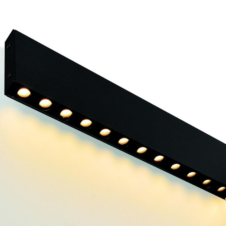 Bellagio 45 in LED Integrated Black Chandelier