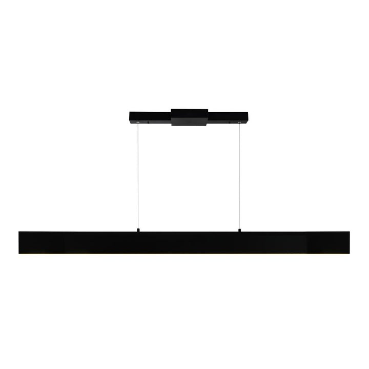Krista LED Chandelier With Satin Black Finish