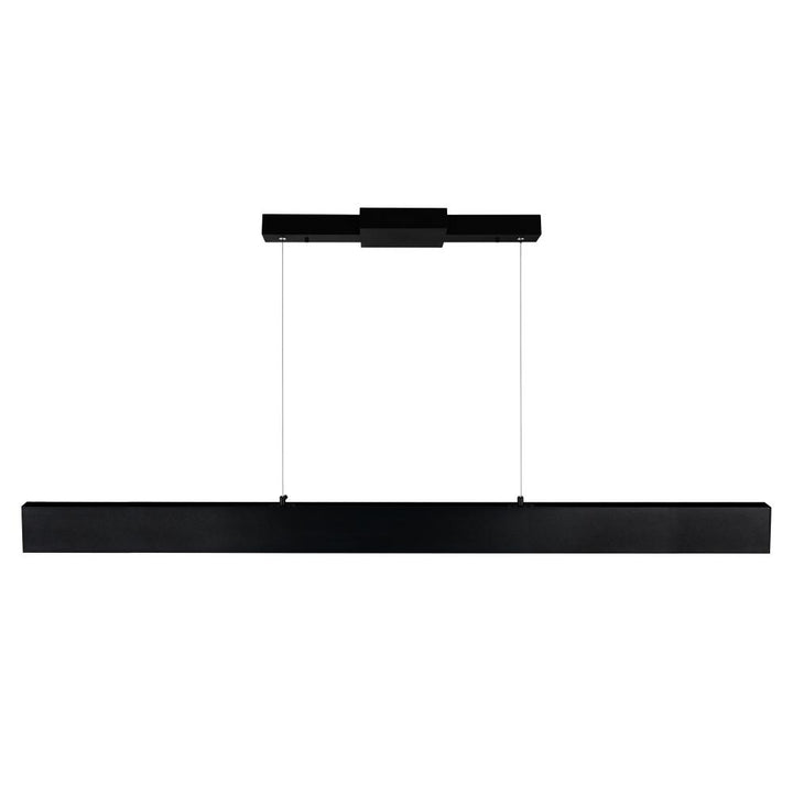 Krista LED Chandelier With Satin Black Finish