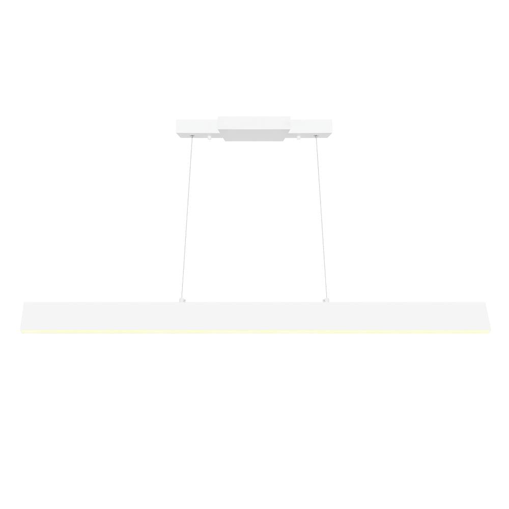 Krista LED Chandelier With Satin White Finish