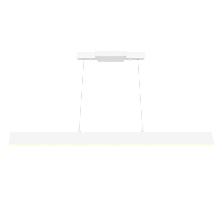 Krista LED Chandelier With Satin White Finish