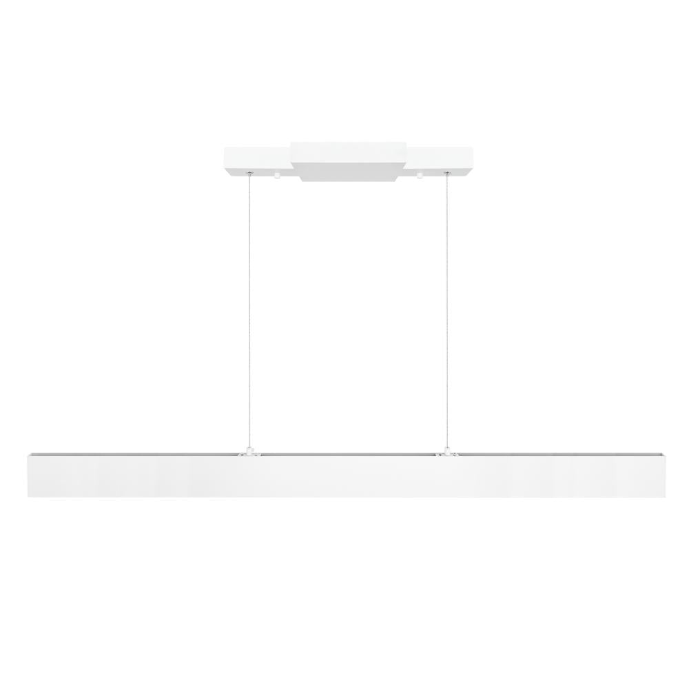 Krista LED Chandelier With Satin White Finish