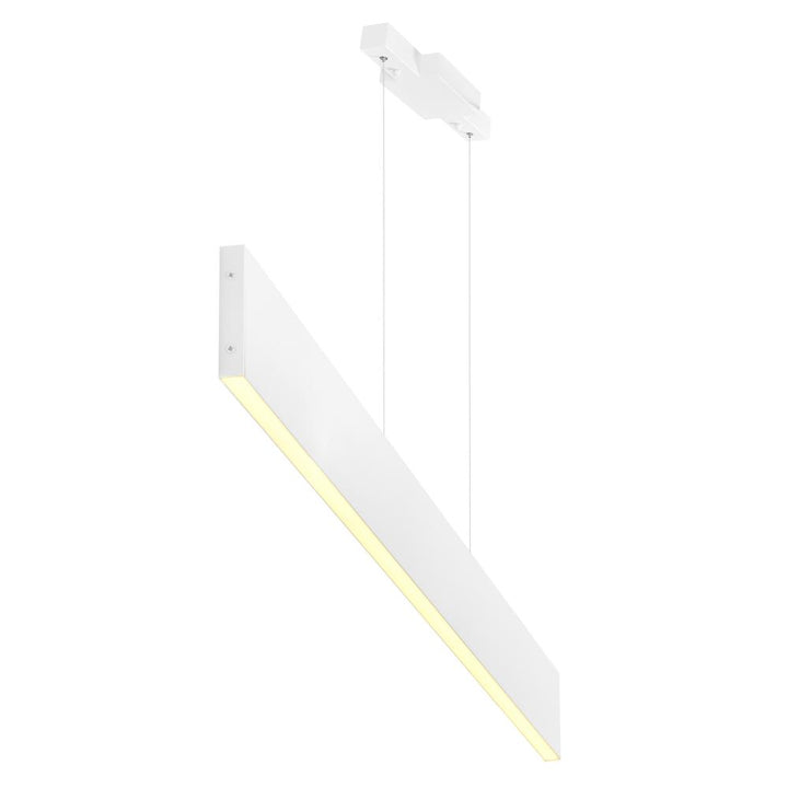 Krista LED Chandelier With Satin White Finish