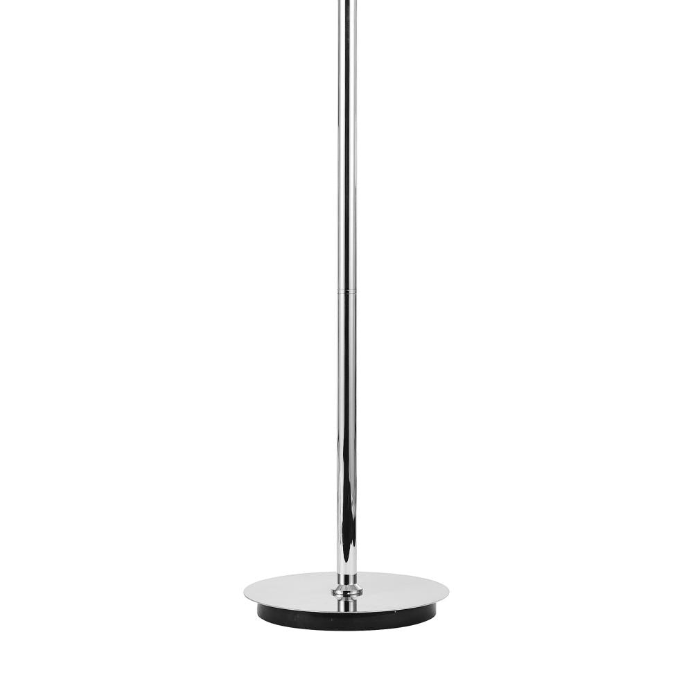 Empire 8 Light Floor Lamp With Chrome Finish