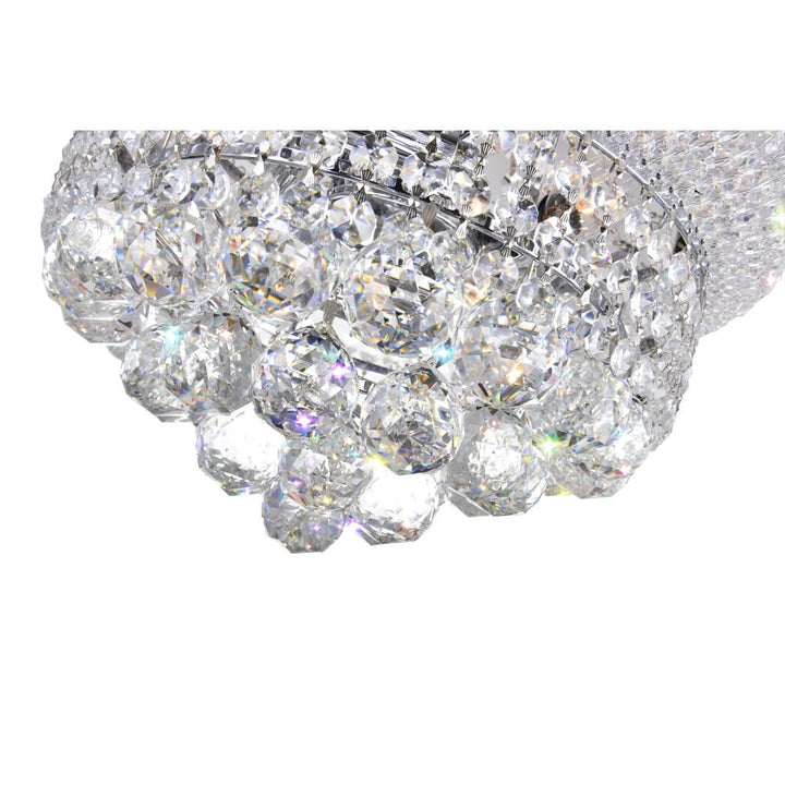 Empire 6 Light Chandelier With Chrome Finish