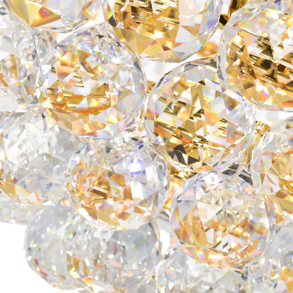 Empire 18 Light Down Chandelier With Gold Finish