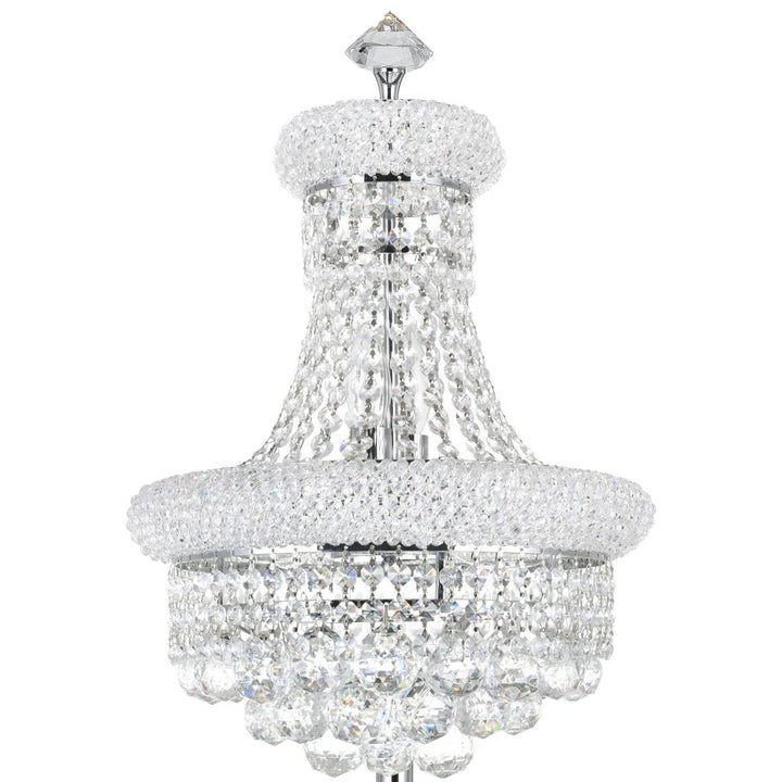 Empire 6 Light Table Lamp With Chrome Finish