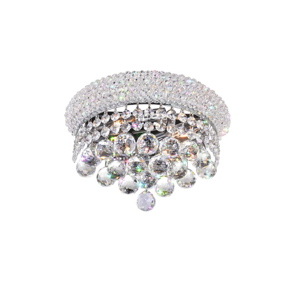 Empire 2 Light Wall Sconce With Chrome Finish