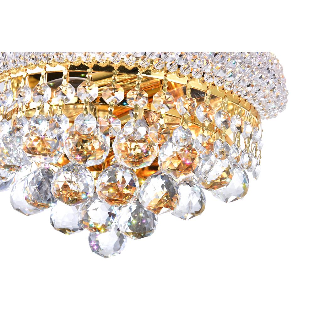 Empire 2 Light Wall Sconce With Gold Finish