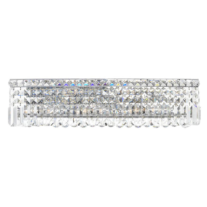 Colosseum 6 Light Vanity Light With Chrome Finish