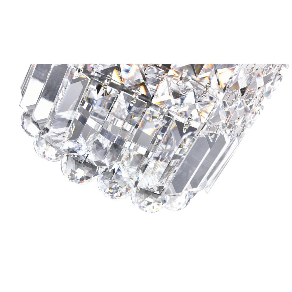 Colosseum 4 Light Bathroom Sconce With Chrome Finish