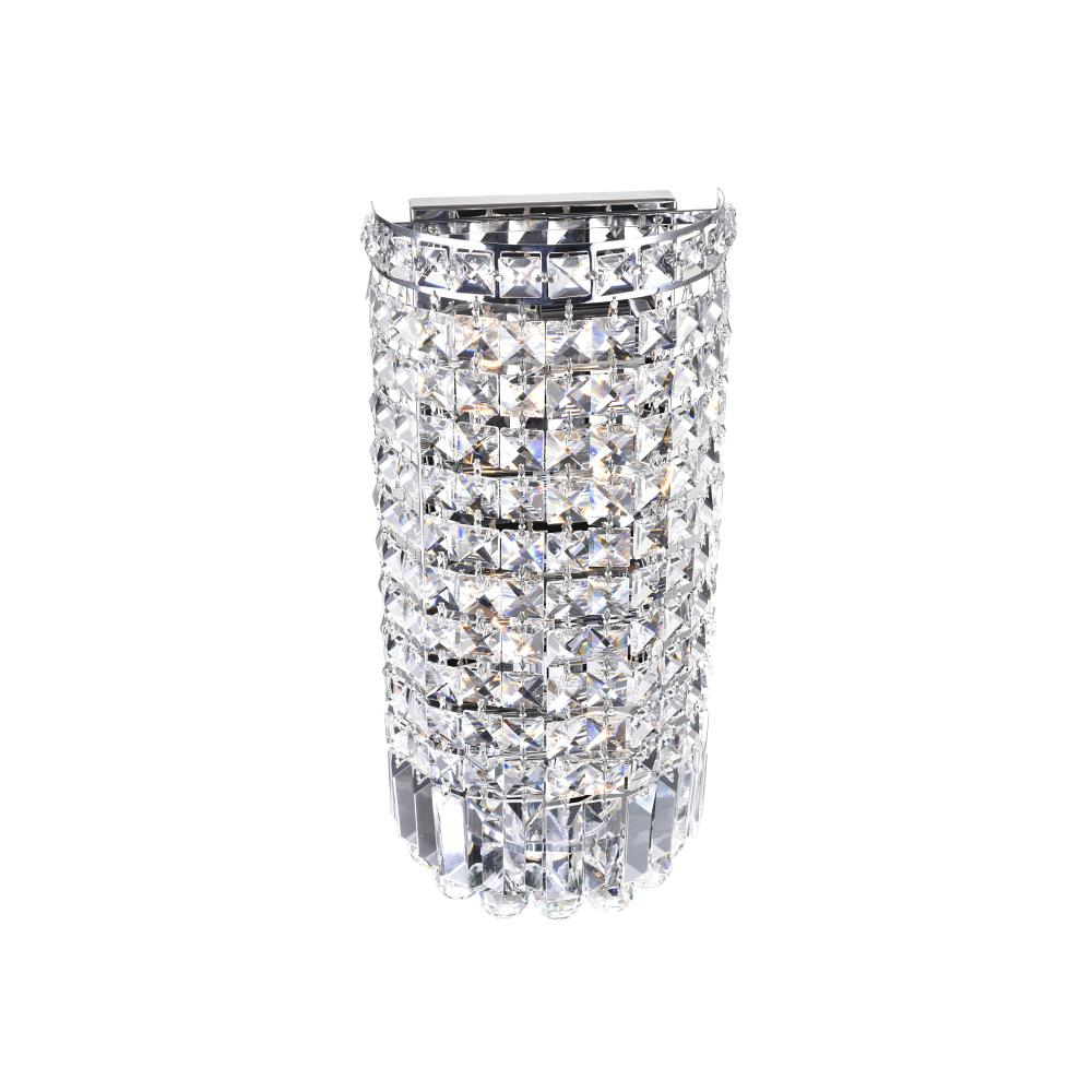 Colosseum 4 Light Bathroom Sconce With Chrome Finish