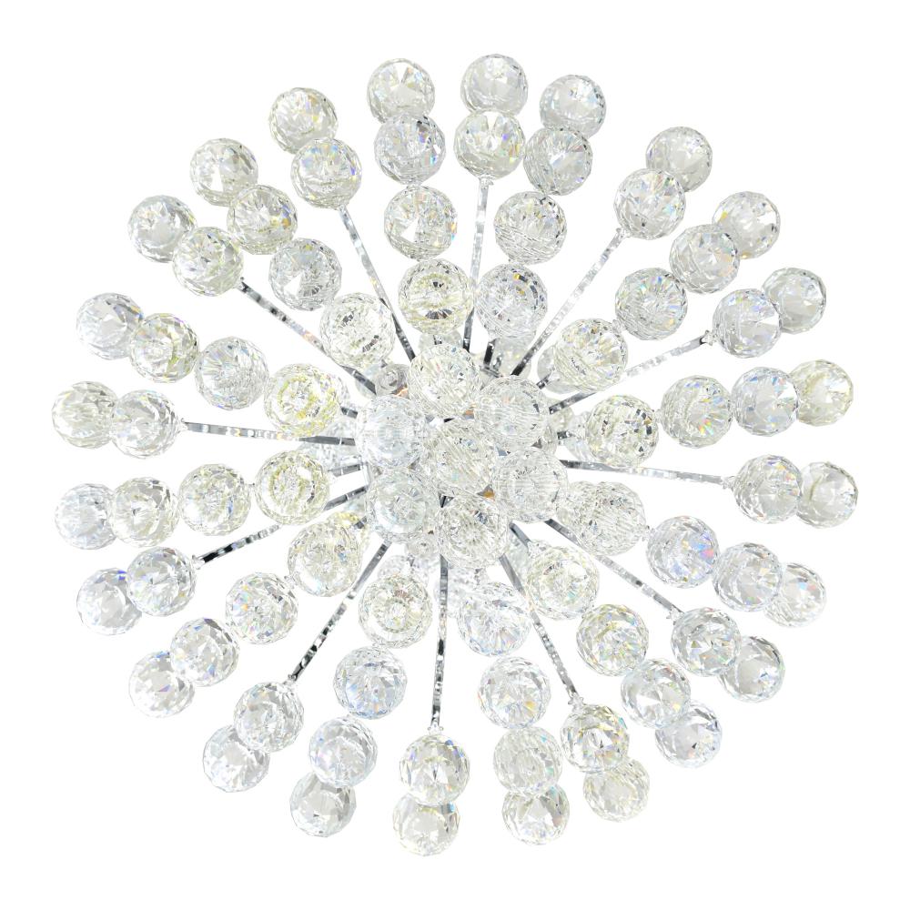 Princess 8 Light Down Chandelier With Chrome Finish