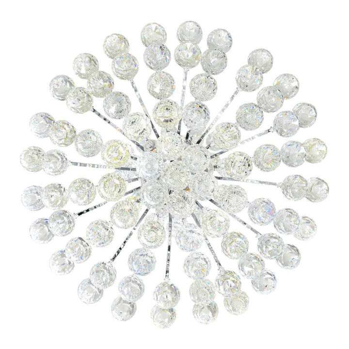 Princess 8 Light Down Chandelier With Chrome Finish