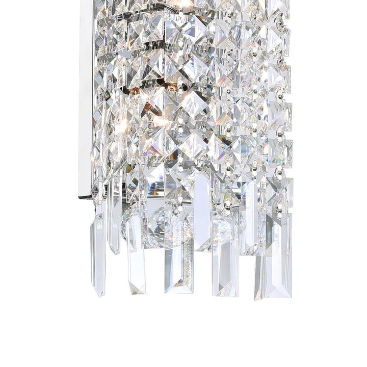 Colosseum 2 Light Wall Sconce With Chrome Finish