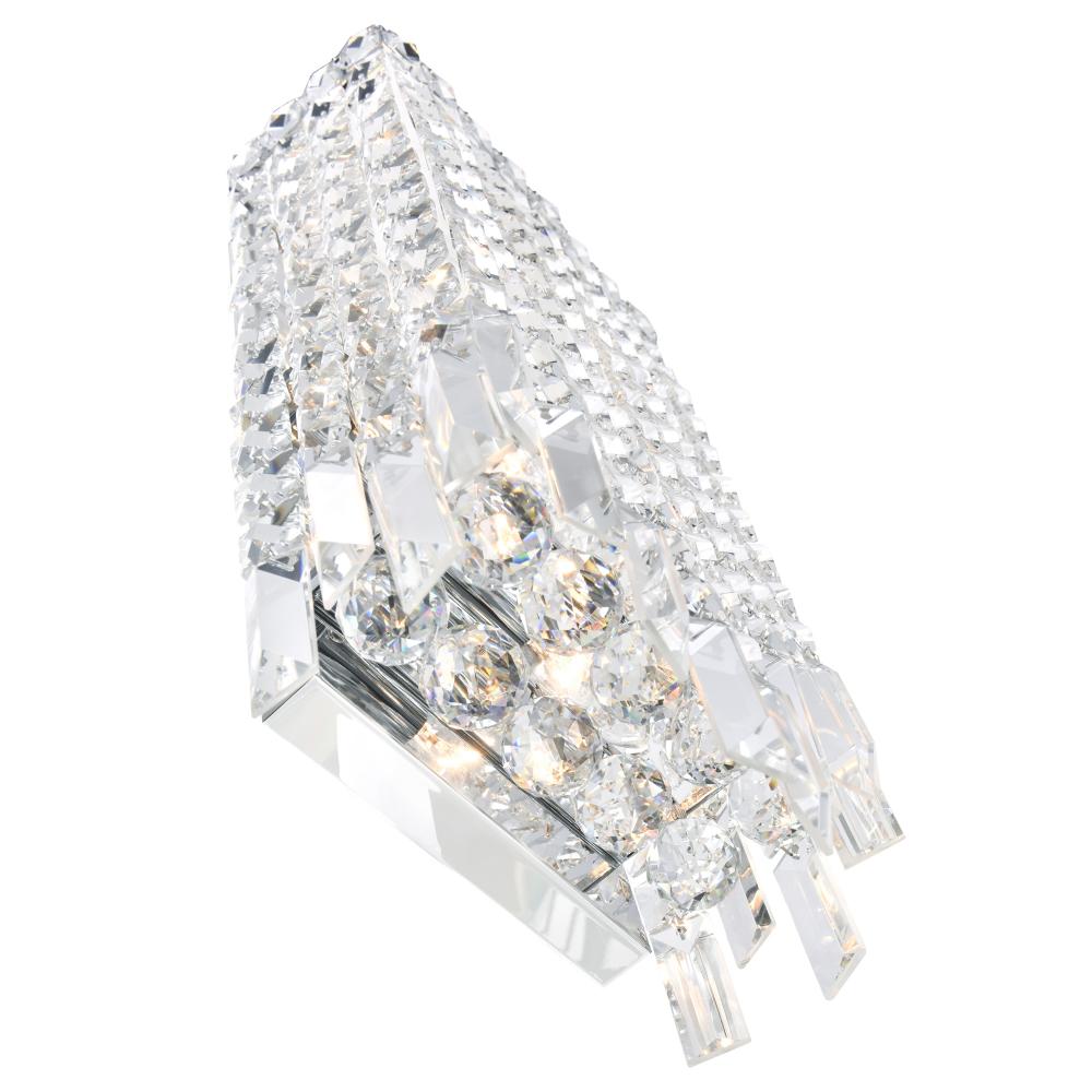 Colosseum 4 Light Wall Sconce With Chrome Finish