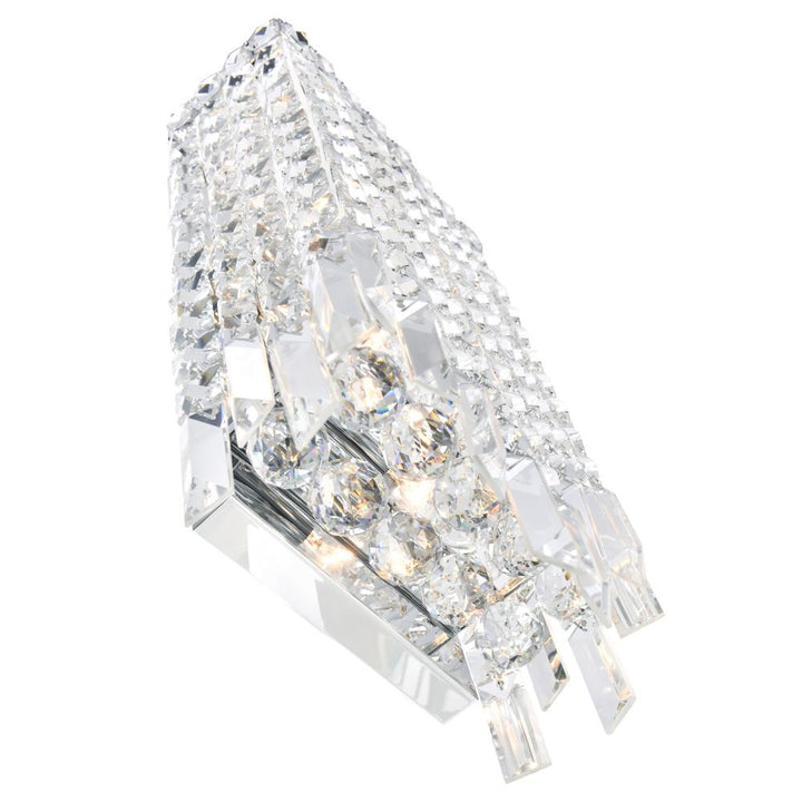 Colosseum 4 Light Wall Sconce With Chrome Finish