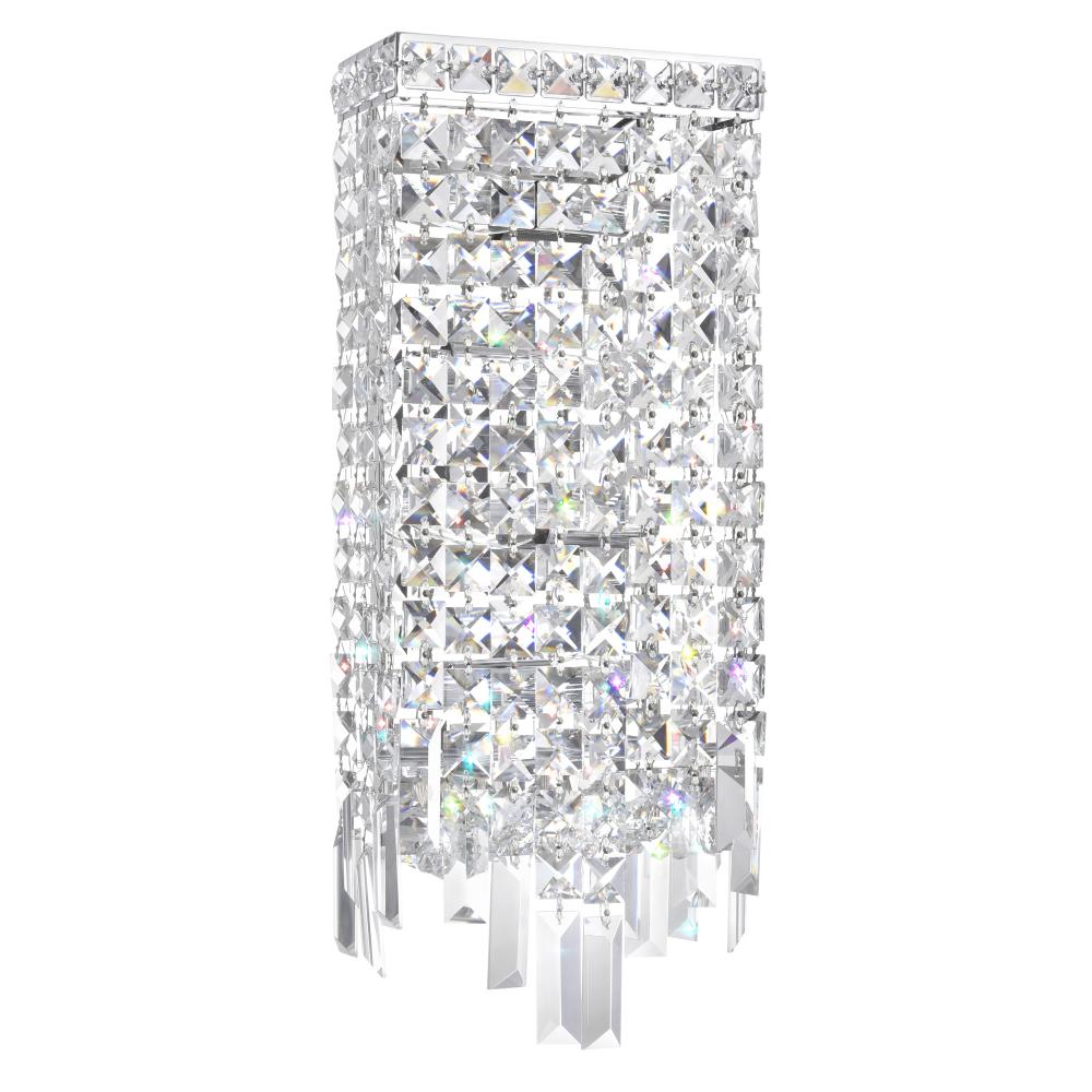 Colosseum 4 Light Wall Sconce With Chrome Finish