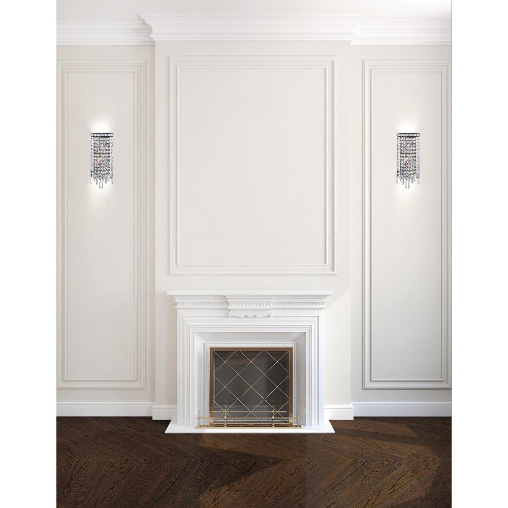 Colosseum 4 Light Wall Sconce With Chrome Finish