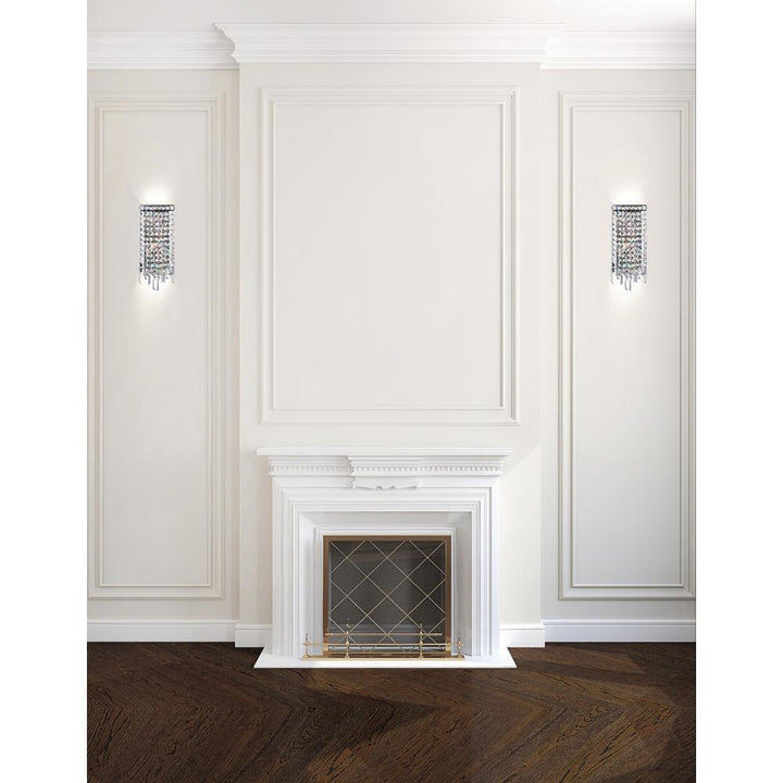 Colosseum 4 Light Wall Sconce With Chrome Finish