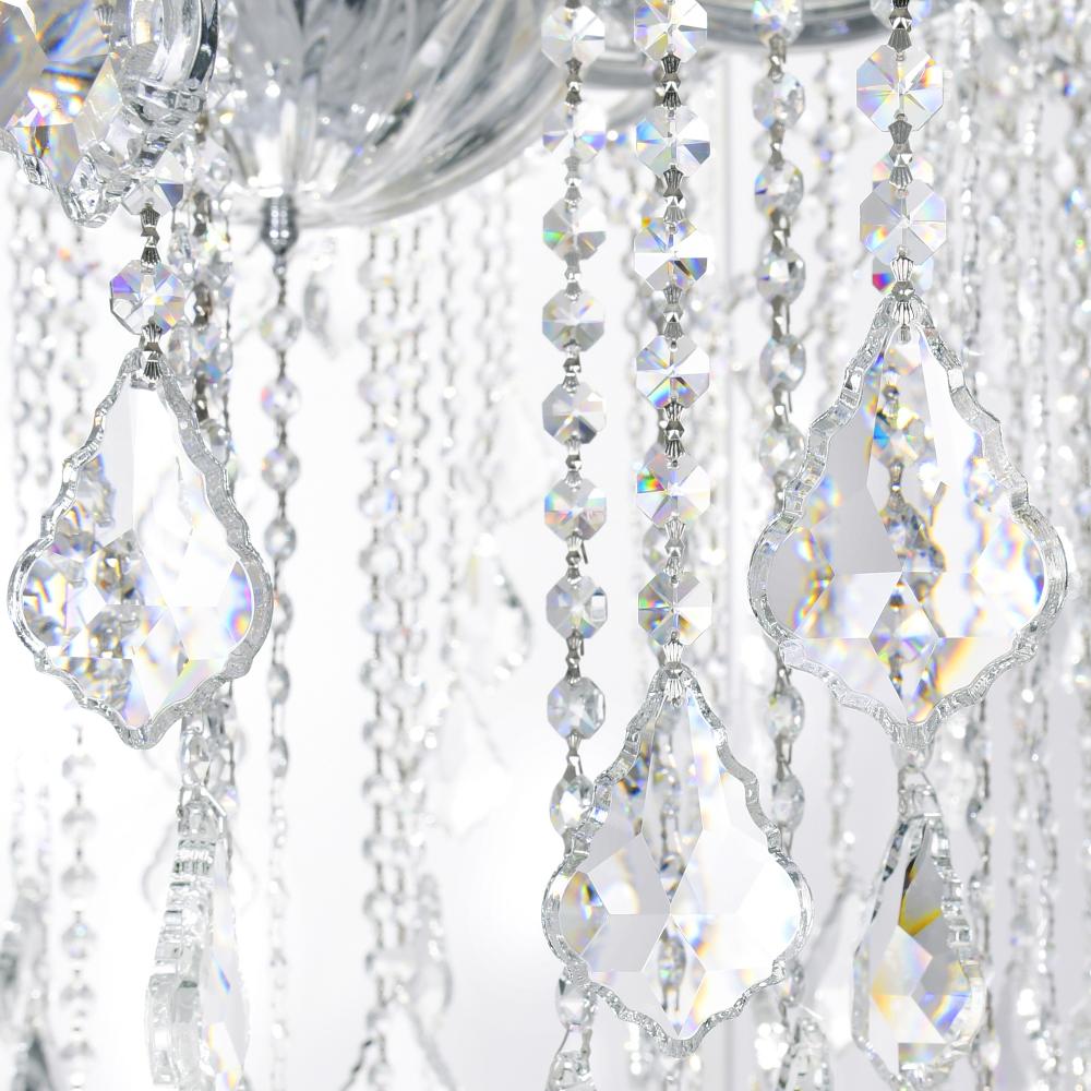 Maria Theresa 33 Light Up Chandelier With Chrome Finish