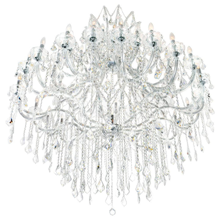 Maria Theresa 49 Light Up Chandelier With Chrome Finish