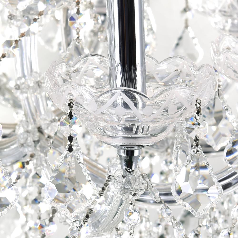 Maria Theresa 49 Light Up Chandelier With Chrome Finish