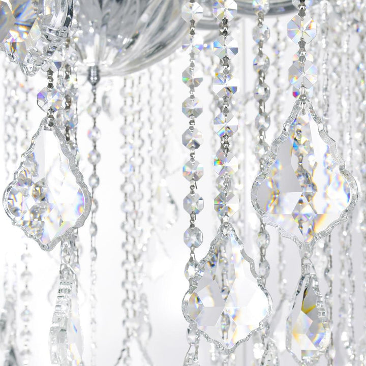 Maria Theresa 84 Light Up Chandelier With Chrome Finish