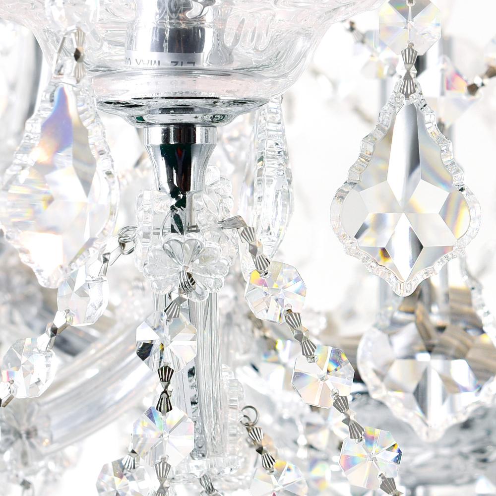 Maria Theresa 84 Light Up Chandelier With Chrome Finish