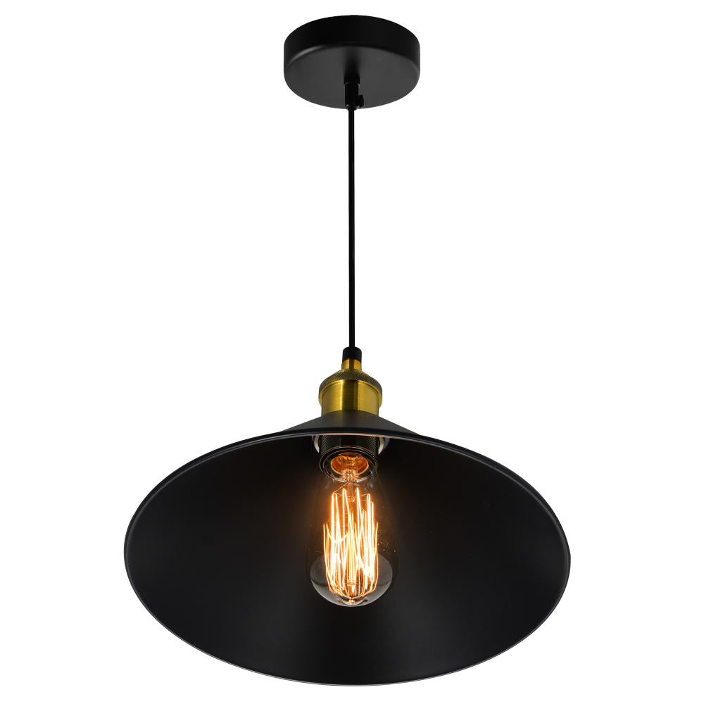Brave 1 Light Black Mini Pendant