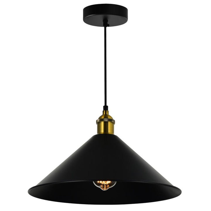 Brave 1 Light Black Mini Pendant