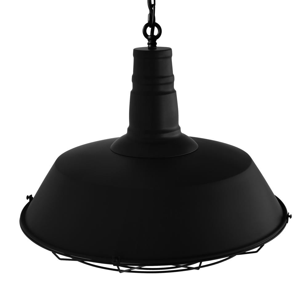 Morgan 1 Light Down Pendant With Black Finish