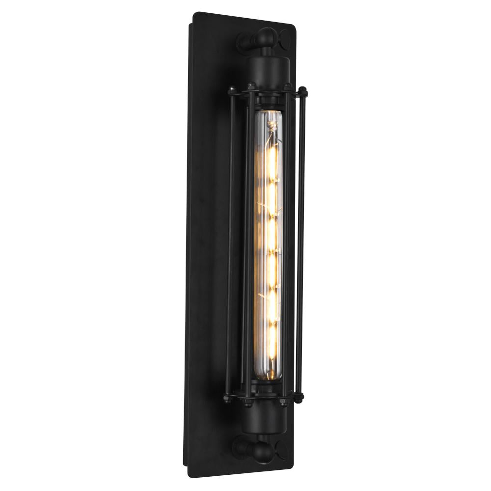 Kiera 1 Light Wall Sconce With Black Finish