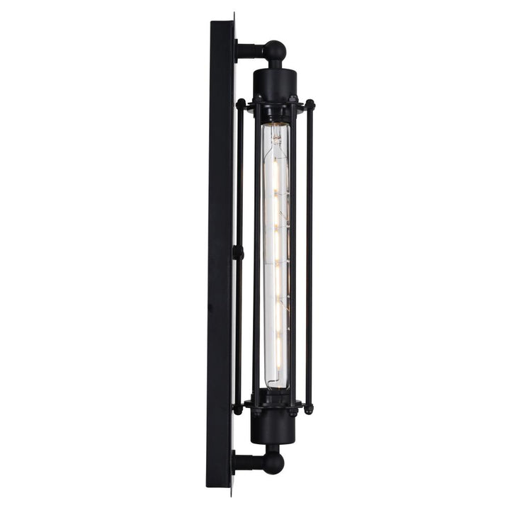 Kiera 1 Light Wall Sconce With Black Finish