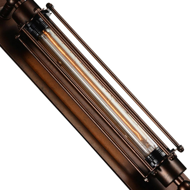 Kiera 1 Light Wall Sconce With Chocolate Finish